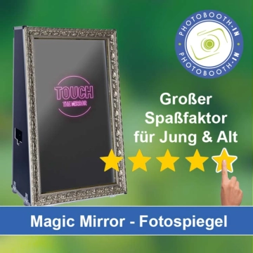 In Vettelschoß einen Magic Mirror Fotospiegel mieten