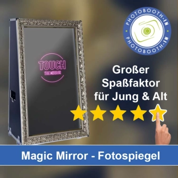 In Viechtach einen Magic Mirror Fotospiegel mieten