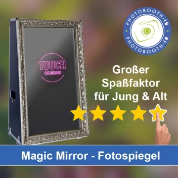In Vierkirchen einen Magic Mirror Fotospiegel mieten