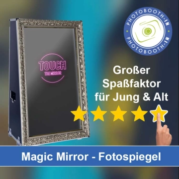 In Viernheim einen Magic Mirror Fotospiegel mieten