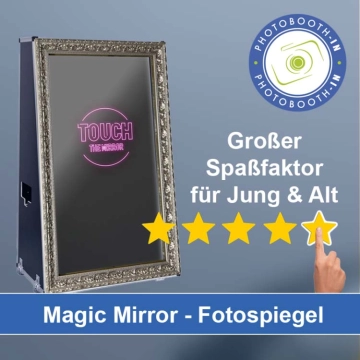 In Villingen-Schwenningen einen Magic Mirror Fotospiegel mieten