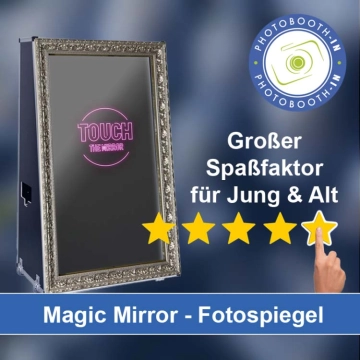 In Vilsbiburg einen Magic Mirror Fotospiegel mieten
