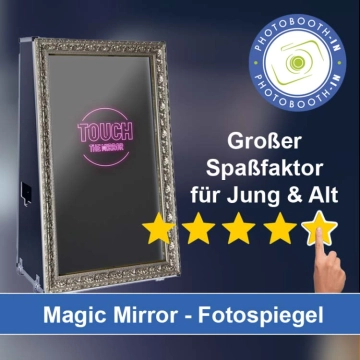 In Vilseck einen Magic Mirror Fotospiegel mieten