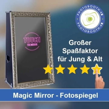 In Vilshofen an der Donau einen Magic Mirror Fotospiegel mieten