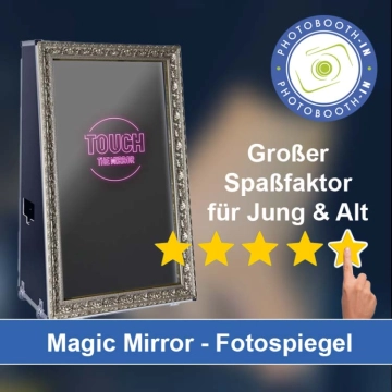 In Vöhl einen Magic Mirror Fotospiegel mieten