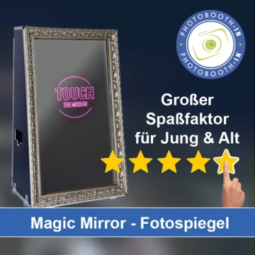 In Vöhringen (Iller) einen Magic Mirror Fotospiegel mieten