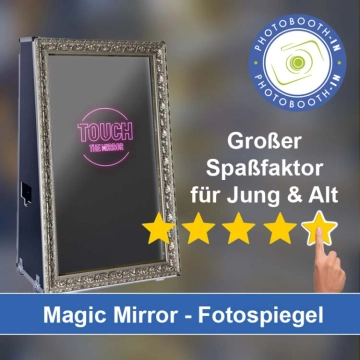 In Vöhringen (Württemberg) einen Magic Mirror Fotospiegel mieten