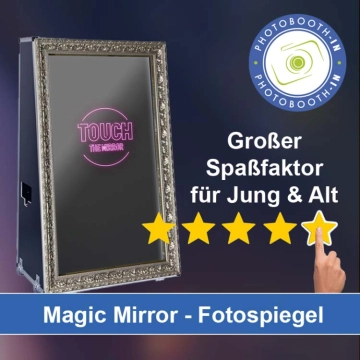 In Vörstetten einen Magic Mirror Fotospiegel mieten