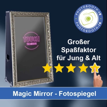 In Vogtareuth einen Magic Mirror Fotospiegel mieten