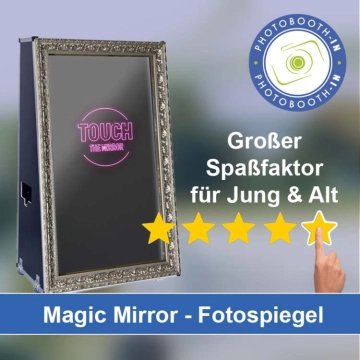 In Wachenheim an der Weinstraße einen Magic Mirror Fotospiegel mieten