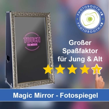 In Wackersberg einen Magic Mirror Fotospiegel mieten