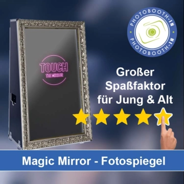 In Wackersdorf einen Magic Mirror Fotospiegel mieten