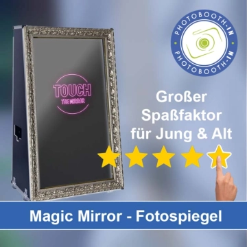 In Wadersloh einen Magic Mirror Fotospiegel mieten