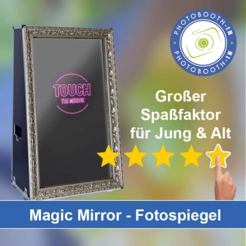 In Wächtersbach einen Magic Mirror Fotospiegel mieten