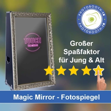 In Wahlstedt einen Magic Mirror Fotospiegel mieten
