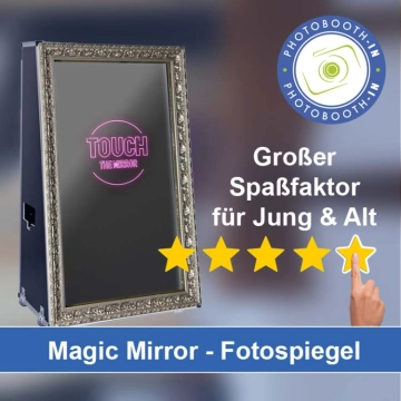 In Waiblingen einen Magic Mirror Fotospiegel mieten