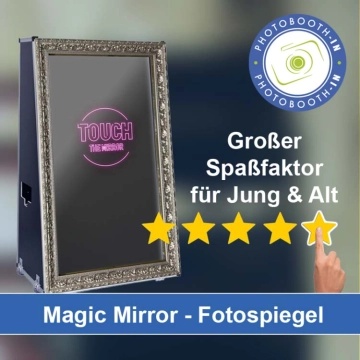 In Waldalgesheim einen Magic Mirror Fotospiegel mieten