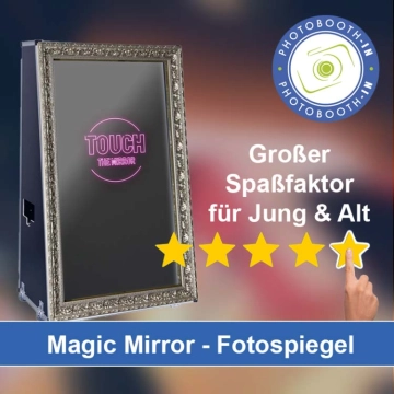 In Walddorfhäslach einen Magic Mirror Fotospiegel mieten