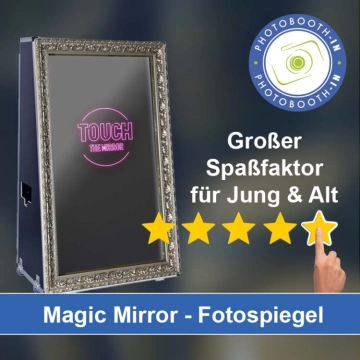 In Waldenburg (Württemberg) einen Magic Mirror Fotospiegel mieten