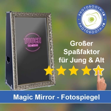 In Waldershof einen Magic Mirror Fotospiegel mieten