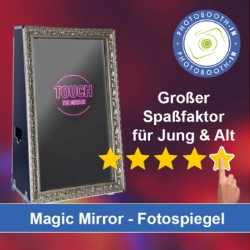 In Waldfischbach-Burgalben einen Magic Mirror Fotospiegel mieten