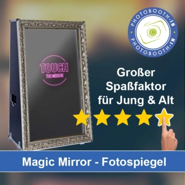 In Waldheim einen Magic Mirror Fotospiegel mieten