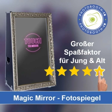 In Waldkraiburg einen Magic Mirror Fotospiegel mieten