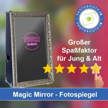 In Waldsee (Pfalz) einen Magic Mirror Fotospiegel mieten
