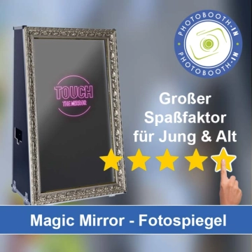 In Walheim einen Magic Mirror Fotospiegel mieten