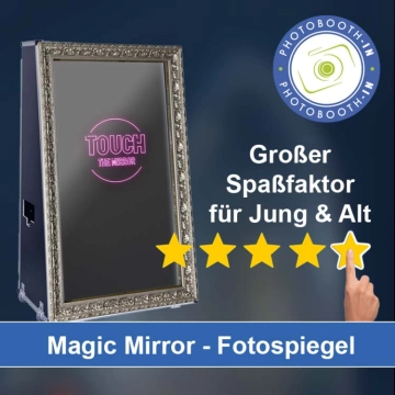 In Wallenhorst einen Magic Mirror Fotospiegel mieten