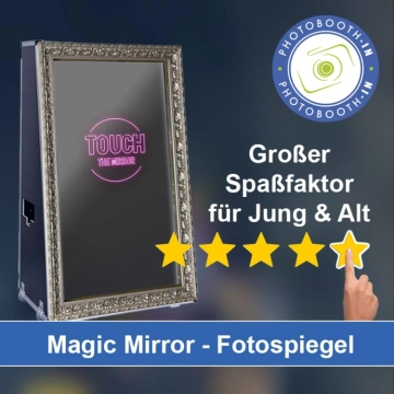 In Wallersdorf einen Magic Mirror Fotospiegel mieten