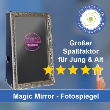 In Wallerstein einen Magic Mirror Fotospiegel mieten