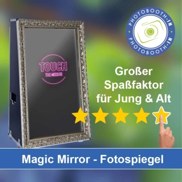 In Wallhausen (Württemberg) einen Magic Mirror Fotospiegel mieten