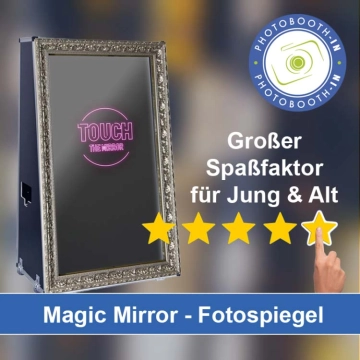 In Waltershausen einen Magic Mirror Fotospiegel mieten