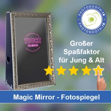 In Wardenburg einen Magic Mirror Fotospiegel mieten