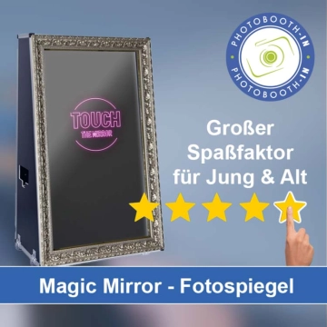 In Waren-Müritz einen Magic Mirror Fotospiegel mieten