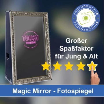 In Warngau einen Magic Mirror Fotospiegel mieten
