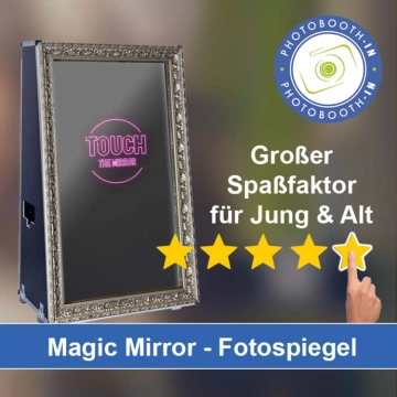 In Warstein einen Magic Mirror Fotospiegel mieten
