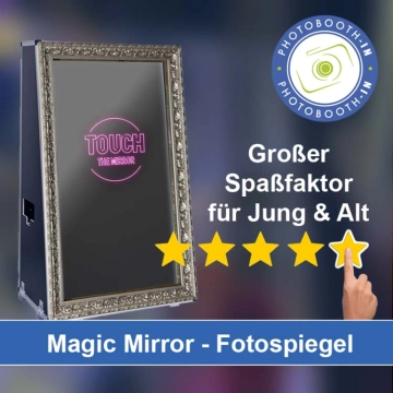 In Wartenberg (Hessen) einen Magic Mirror Fotospiegel mieten