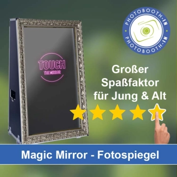 In Wasserburg am Inn einen Magic Mirror Fotospiegel mieten