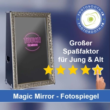 In Weener einen Magic Mirror Fotospiegel mieten