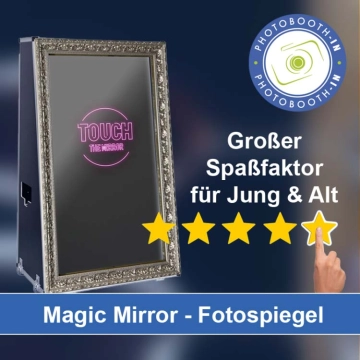 In Wehingen einen Magic Mirror Fotospiegel mieten