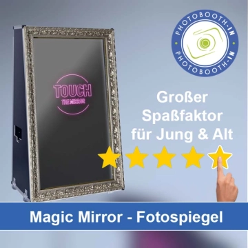 In Wehrheim einen Magic Mirror Fotospiegel mieten