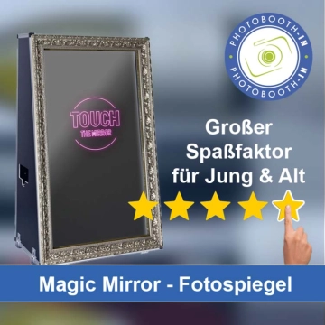 In Weidenberg einen Magic Mirror Fotospiegel mieten