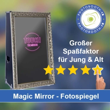 In Weidhausen einen Magic Mirror Fotospiegel mieten