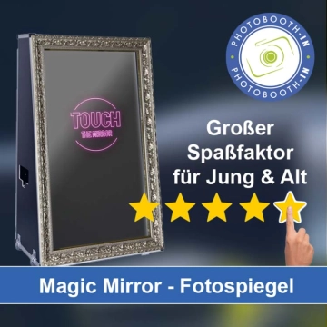 In Weilerswist einen Magic Mirror Fotospiegel mieten