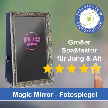 In Weilheim (Baden) einen Magic Mirror Fotospiegel mieten