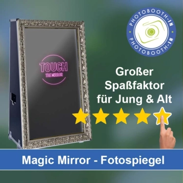 In Weimar (Lahn) einen Magic Mirror Fotospiegel mieten