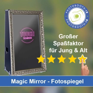 In Weinsberg einen Magic Mirror Fotospiegel mieten