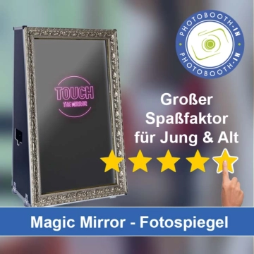 In Weinstadt einen Magic Mirror Fotospiegel mieten